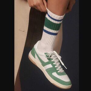 New women's US 10 Gola Hawk II sneakers (from Anthropologie) White Shamrock Gum